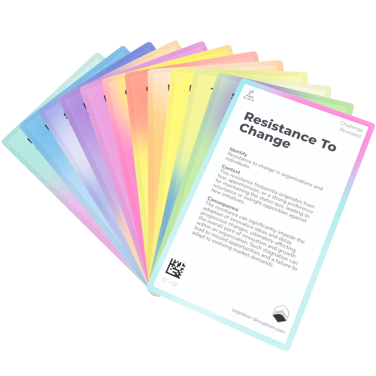 DSRPTN DCK — fanned cards