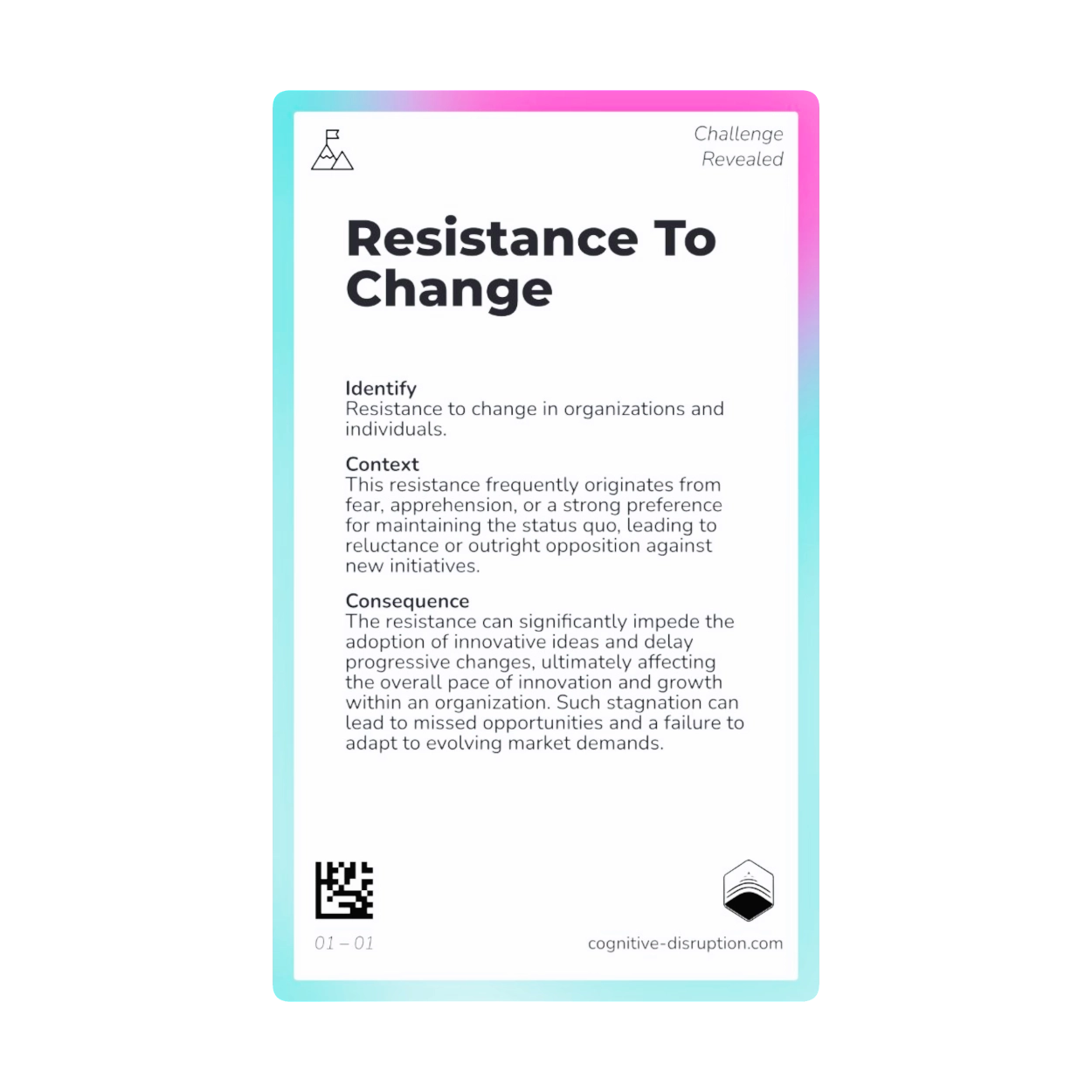 DSRPTN DCK card — front